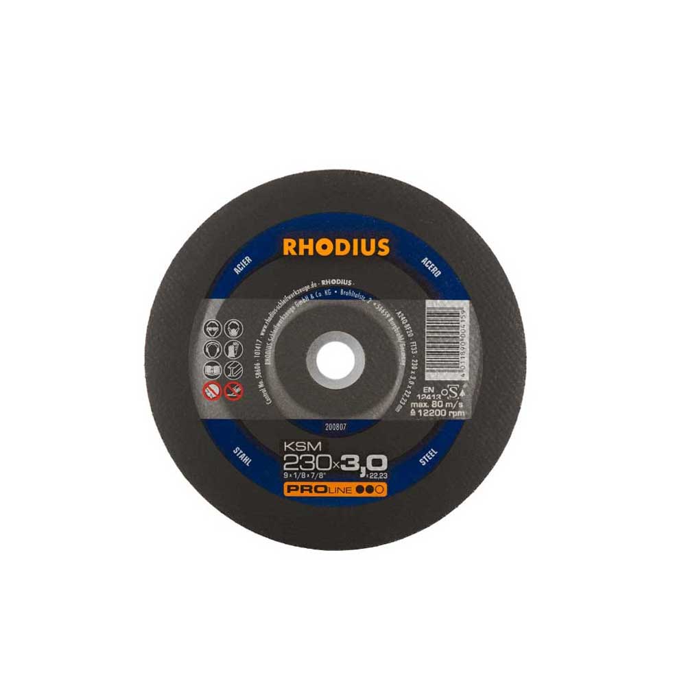 Knut Kille Rhodius ΔΙΣΚΟΣ ΚΟΠΗΣ ΜΕΤΑΛΛΩΝ 230 Χ 3 KSM RHODIUS