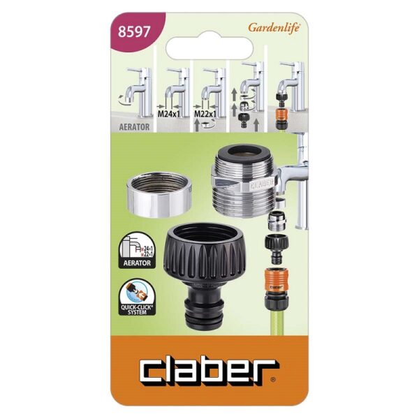 ΣΥΝΔΕΣΜΟΣ ΜΠΑΤΑΡΙΑ ΝΙΠΤΗΡΑ 3/4 (20-27mm) 8597 CLABER - Image 2