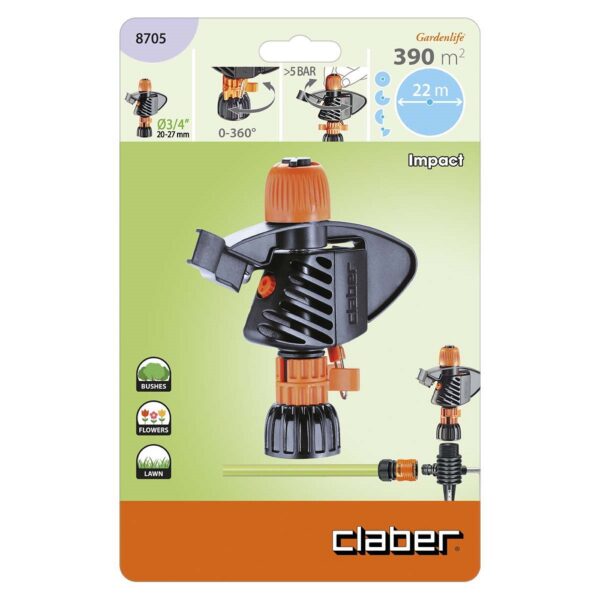 ΠΟΤΙΣΤΙΚΟ ΚΑΝΟΝΑΚΙ 3/4 IMPACT FEMALE HEAD 8705 CLABER - Image 3