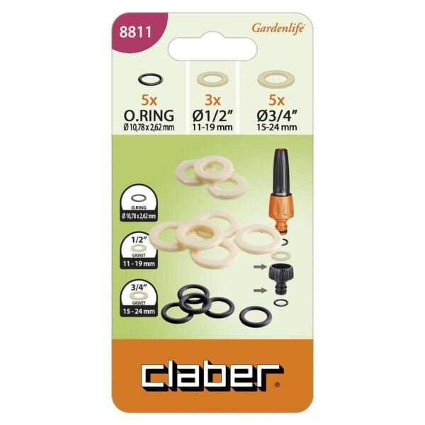ΣΕΤ O RING ΡΟΔΕΛΕΣ ΑΝΤΑΛΛΑΚΤΙΚΑ 8811 CLABER - Image 2