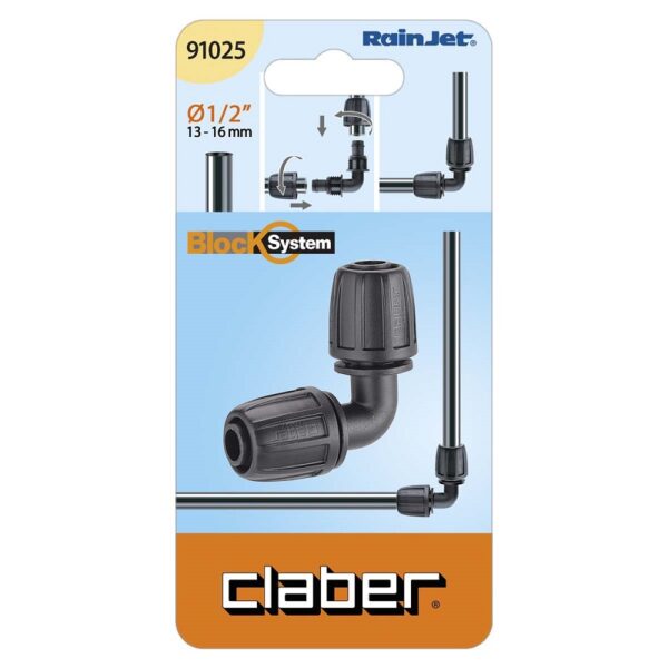 ΣΥΝΔΕΣΜΟΣ ΓΩΝΙΑΚΟΣ 1/2” 91025 CLABER - Image 3